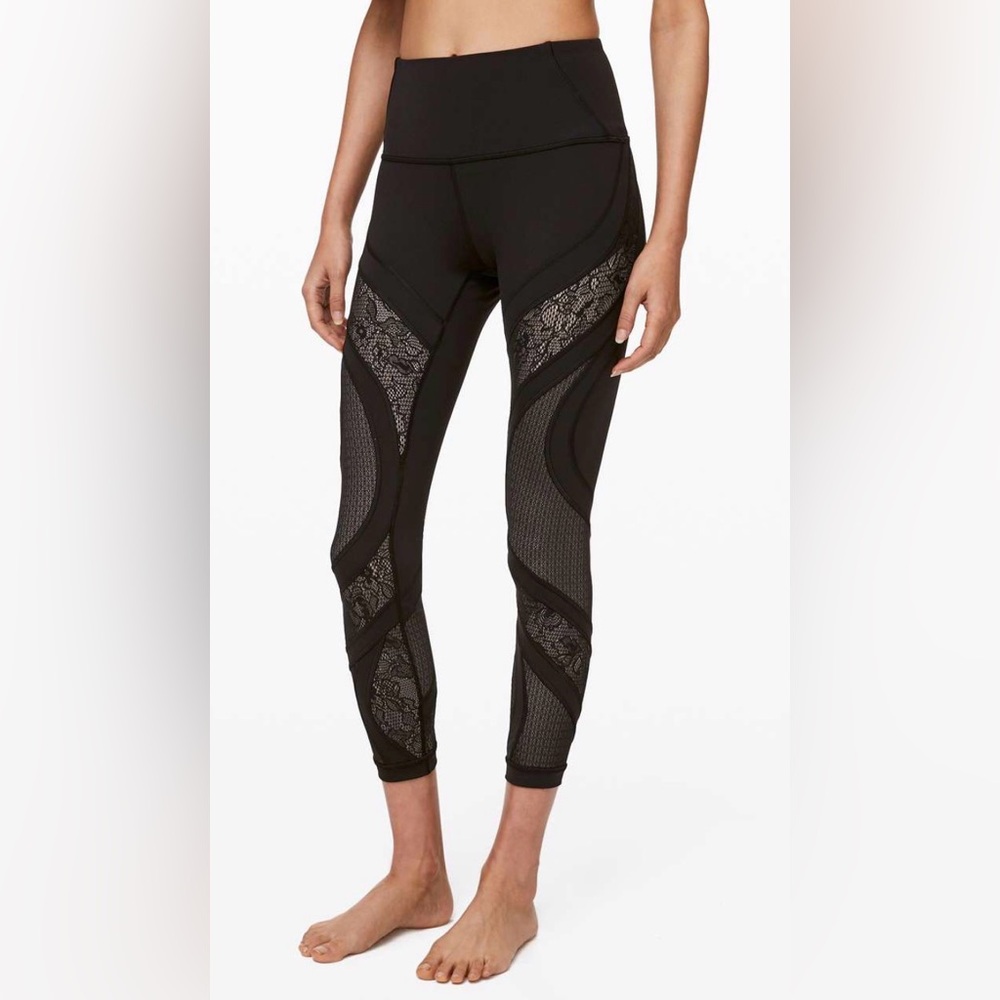 Lululemon Wunder Under High-Rise Tight 25" Lace 🤸‍♀️
